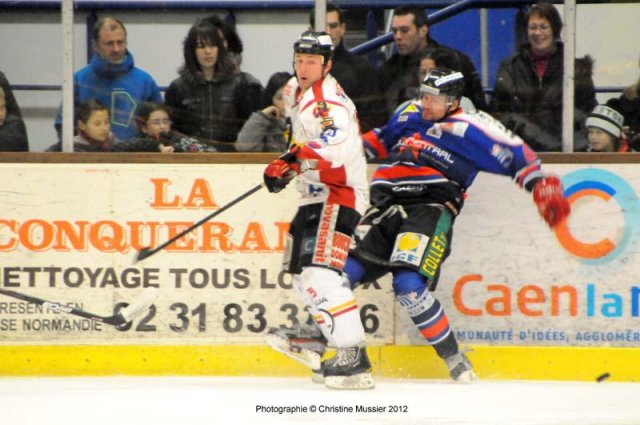 Photo hockey match Caen  - Morzine-Avoriaz le 19/02/2012