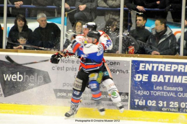 Photo hockey match Caen  - Morzine-Avoriaz le 19/02/2012