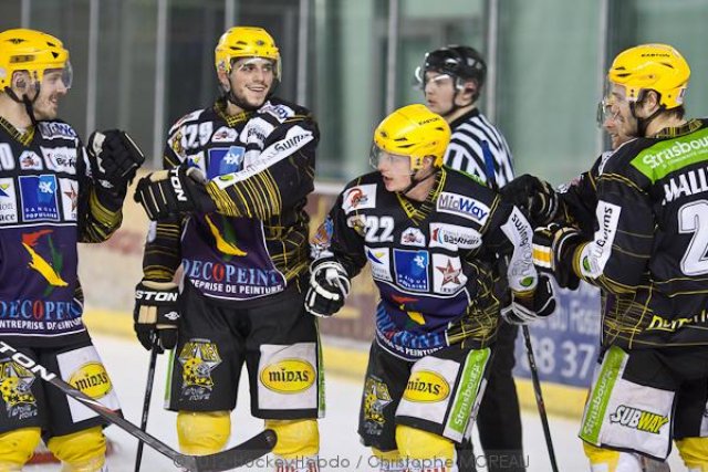 Photo hockey match Strasbourg  - Grenoble  le 19/02/2012