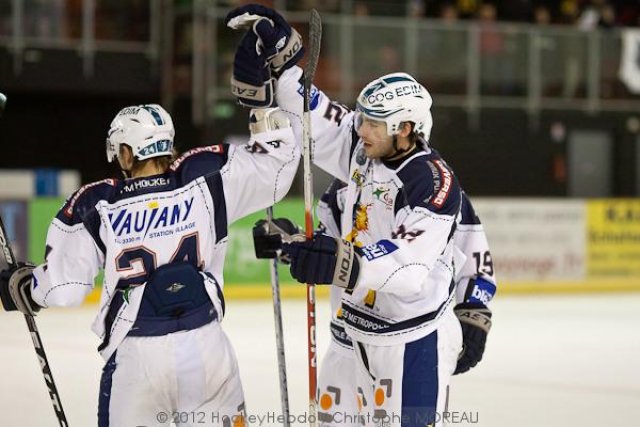 Photo hockey match Strasbourg  - Grenoble  le 19/02/2012