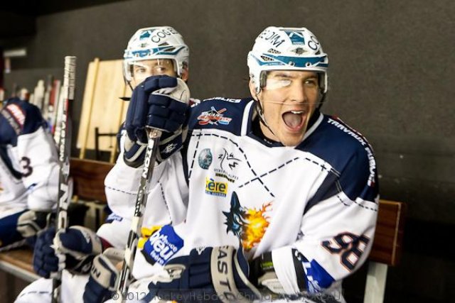 Photo hockey match Strasbourg  - Grenoble  le 19/02/2012