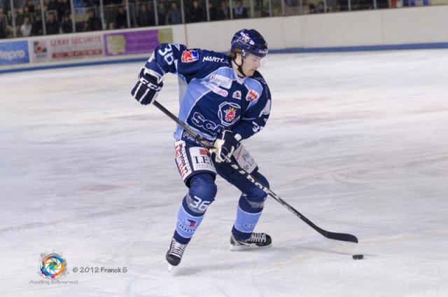 Photo hockey match Angers  - Strasbourg  le 21/02/2012
