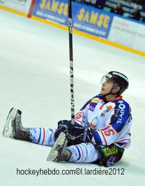 Photo hockey match Grenoble  - Caen  le 21/02/2012
