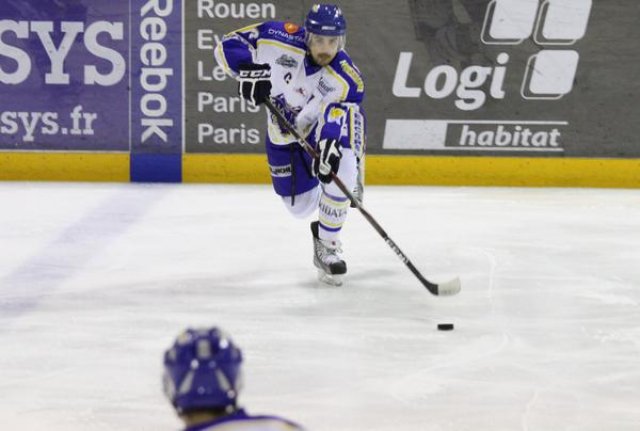 Photo hockey match Rouen - Villard-de-Lans le 21/02/2012