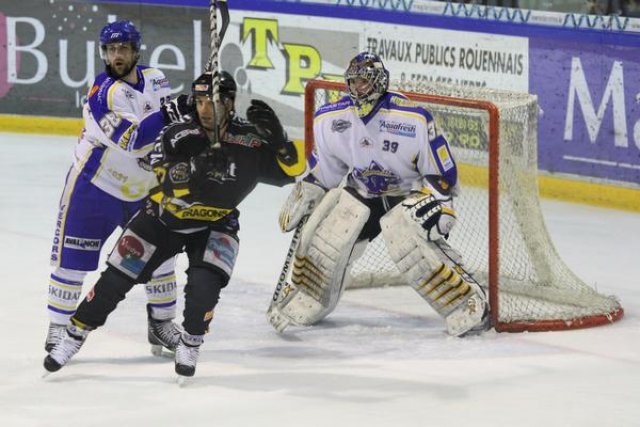 Photo hockey match Rouen - Villard-de-Lans le 21/02/2012