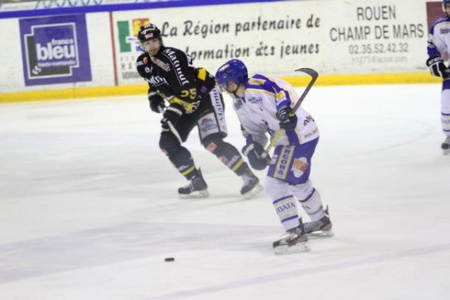 Photo hockey match Rouen - Villard-de-Lans le 21/02/2012