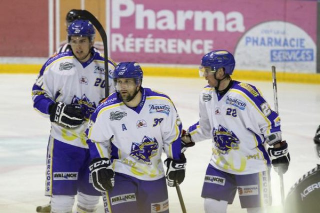 Photo hockey match Rouen - Villard-de-Lans le 21/02/2012