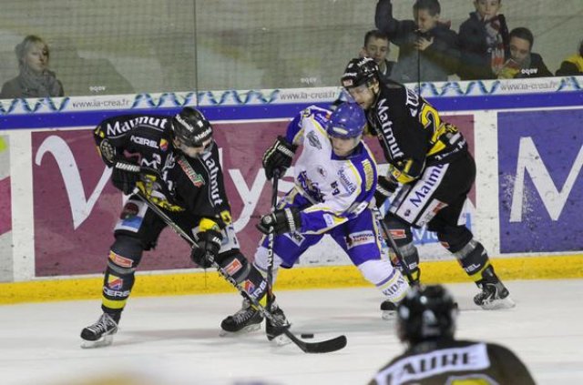 Photo hockey match Rouen - Villard-de-Lans le 21/02/2012