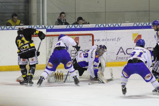 Photo hockey match Rouen - Villard-de-Lans le 21/02/2012