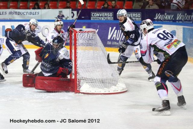 Photo hockey match Grenoble  - Epinal  le 24/02/2012