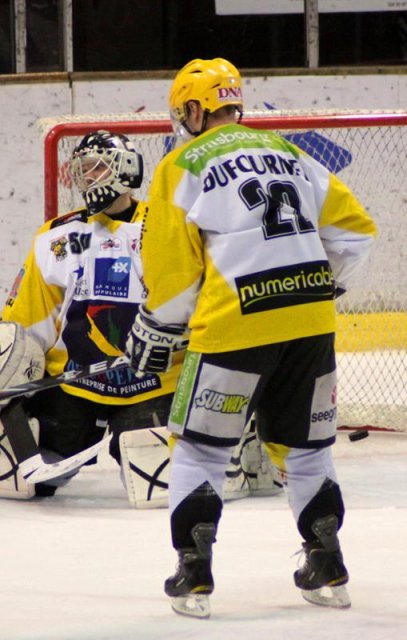 Photo hockey match Amiens  - Strasbourg  le 24/02/2012