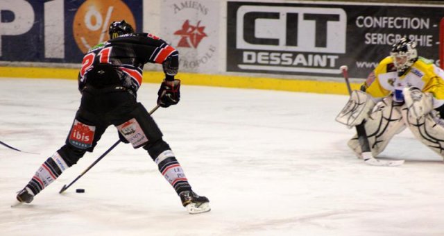Photo hockey match Amiens  - Strasbourg  le 24/02/2012