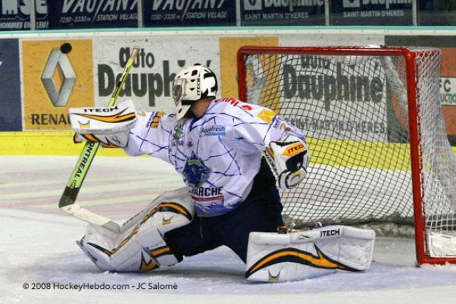 Photo hockey match Grenoble  - Villard-de-Lans le 21/10/2008