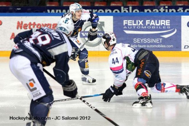 Photo hockey match Grenoble  - Epinal  le 25/02/2012
