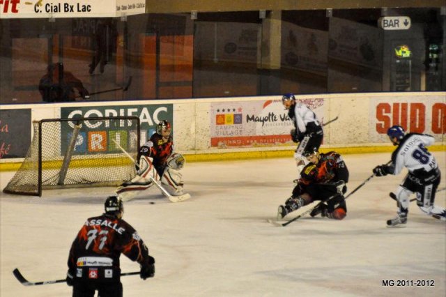 Photo hockey match Bordeaux - Brest  le 25/02/2012