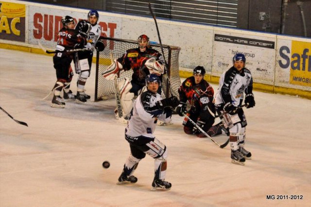 Photo hockey match Bordeaux - Brest  le 25/02/2012