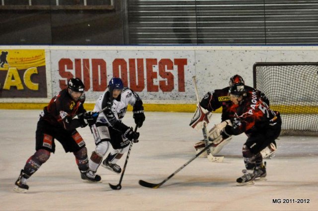 Photo hockey match Bordeaux - Brest  le 25/02/2012