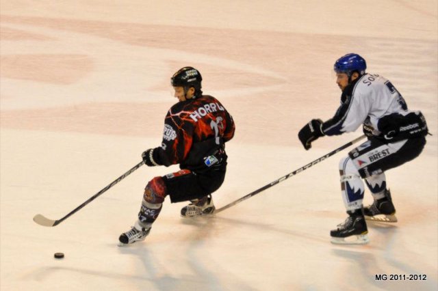 Photo hockey match Bordeaux - Brest  le 25/02/2012