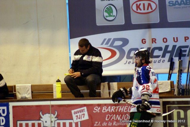 Photo hockey match Angers  - Caen  le 25/02/2012