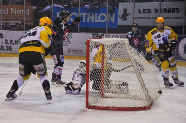 Photo hockey match Amiens  - Strasbourg  le 25/02/2012