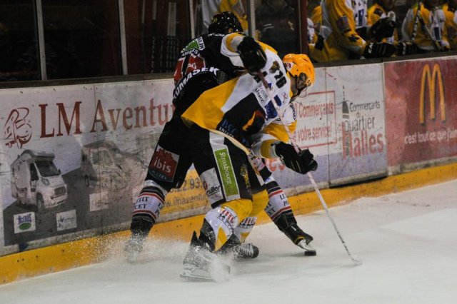Photo hockey match Amiens  - Strasbourg  le 25/02/2012
