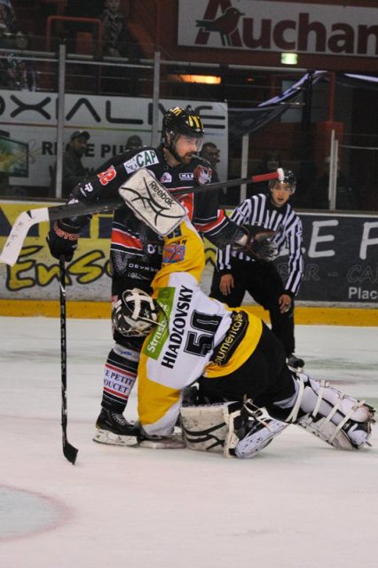 Photo hockey match Amiens  - Strasbourg  le 25/02/2012
