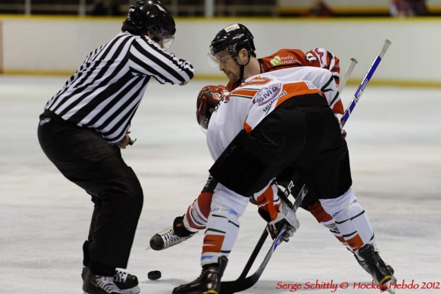 Photo hockey match Mulhouse - Mont-Blanc le 25/02/2012