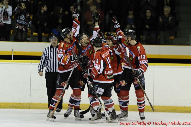 Photo hockey match Mulhouse - Mont-Blanc le 25/02/2012