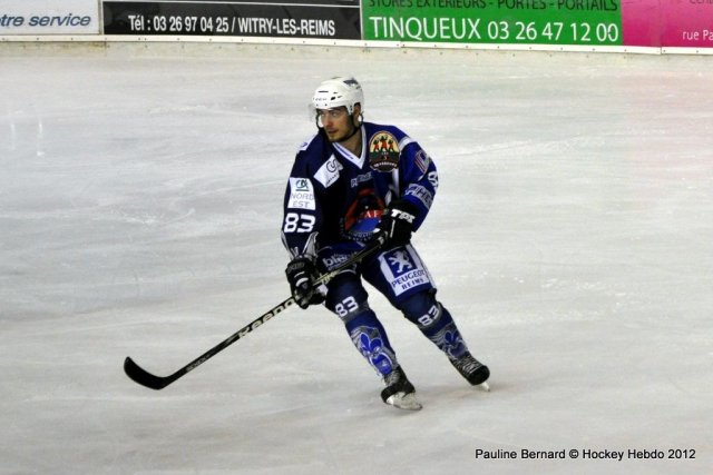 Photo hockey match Reims - Cergy-Pontoise le 25/02/2012