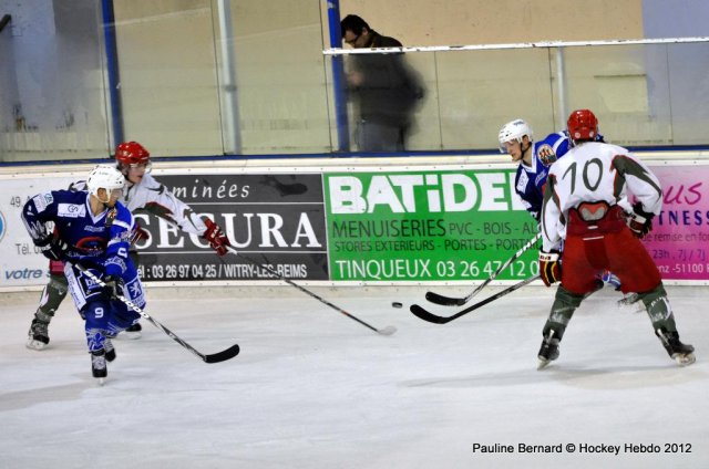 Photo hockey match Reims - Cergy-Pontoise le 25/02/2012