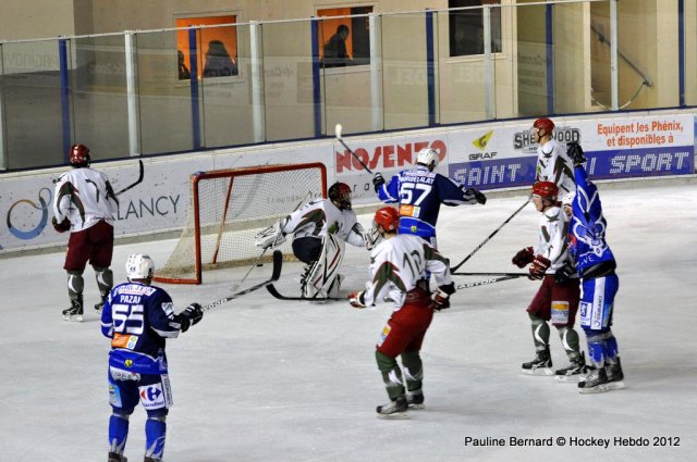 Photo hockey match Reims - Cergy-Pontoise le 25/02/2012