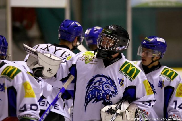 Photo hockey match Clermont-Ferrand - Compiègne le 25/02/2012