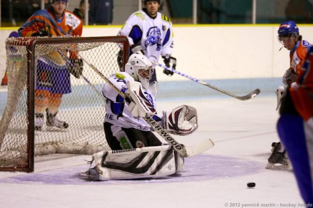 Photo hockey match Clermont-Ferrand - Compiègne le 25/02/2012