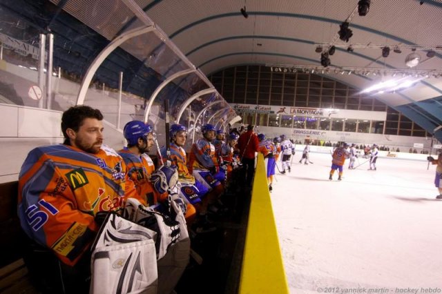 Photo hockey match Clermont-Ferrand - Compiègne le 25/02/2012