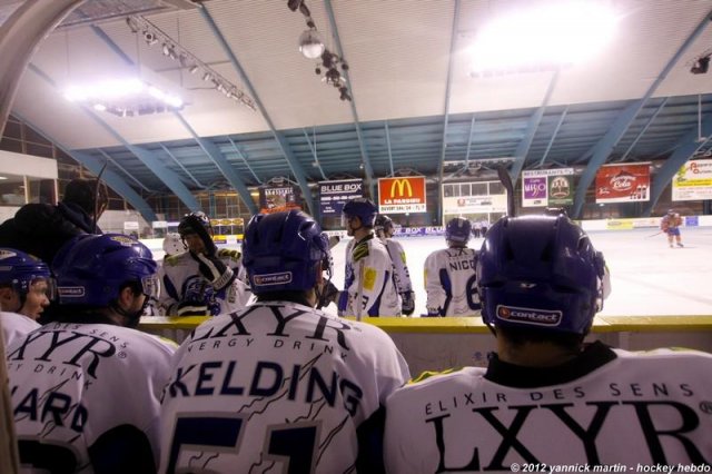 Photo hockey match Clermont-Ferrand - Compiègne le 25/02/2012