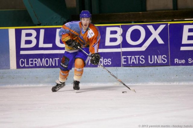 Photo hockey match Clermont-Ferrand - Compiègne le 25/02/2012