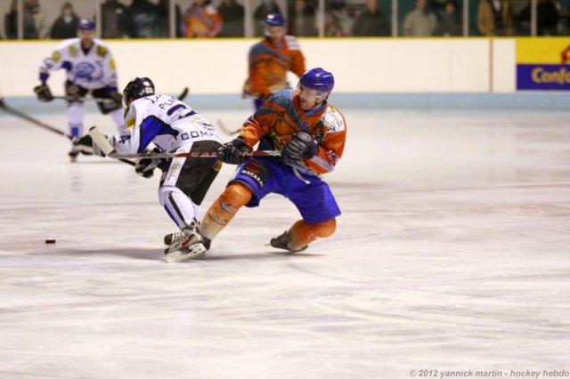 Photo hockey match Clermont-Ferrand - Compiègne le 25/02/2012