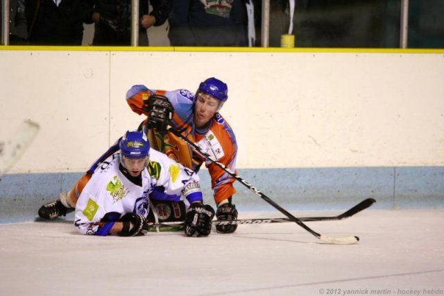 Photo hockey match Clermont-Ferrand - Compiègne le 25/02/2012