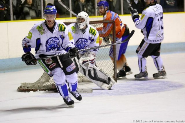 Photo hockey match Clermont-Ferrand - Compiègne le 25/02/2012