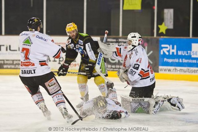 Photo hockey match Strasbourg  - Amiens  le 28/02/2012