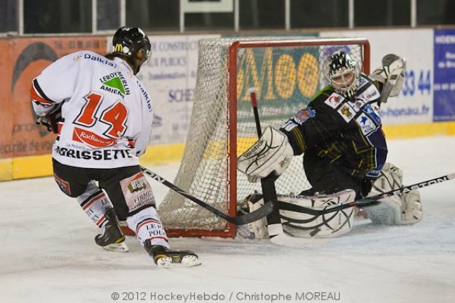 Photo hockey match Strasbourg  - Amiens  le 28/02/2012