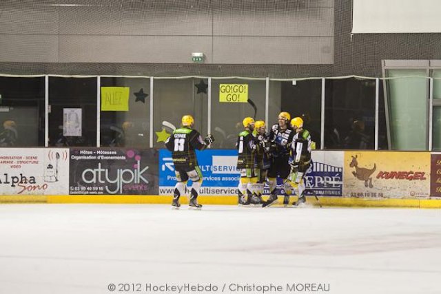 Photo hockey match Strasbourg  - Amiens  le 28/02/2012