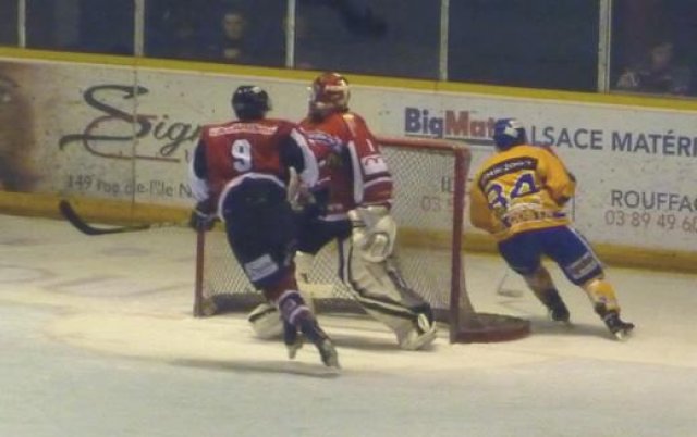 Photo hockey match Mulhouse - Dijon  le 28/02/2012