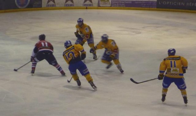Photo hockey match Mulhouse - Dijon  le 28/02/2012