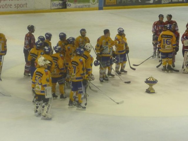 Photo hockey match Mulhouse - Dijon  le 28/02/2012