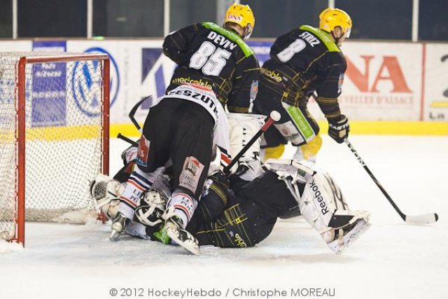 Photo hockey match Strasbourg  - Amiens  le 29/02/2012