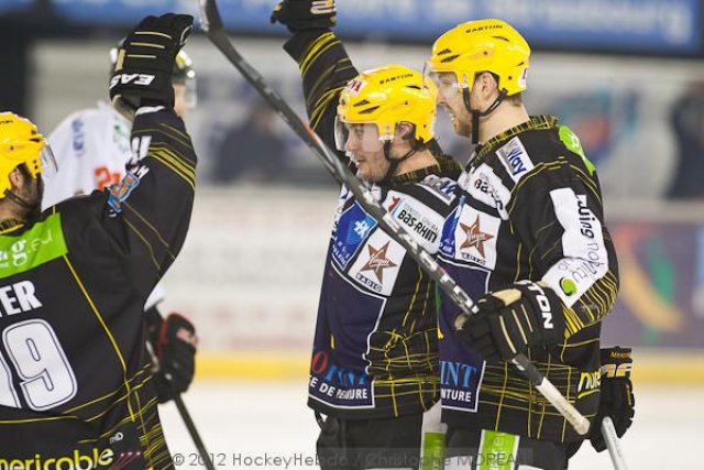 Photo hockey match Strasbourg  - Amiens  le 29/02/2012