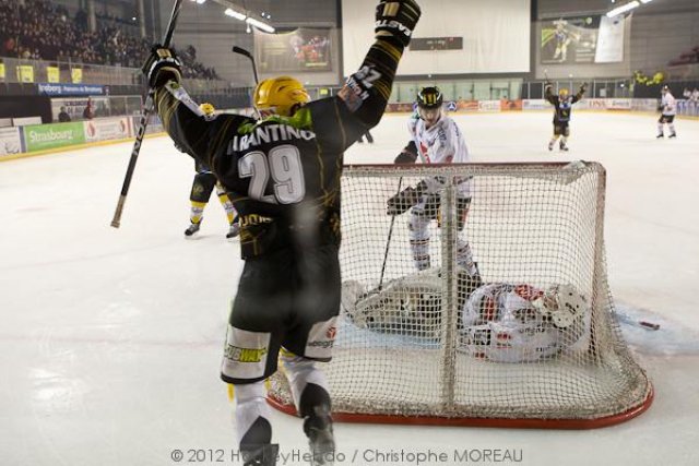Photo hockey match Strasbourg  - Amiens  le 29/02/2012