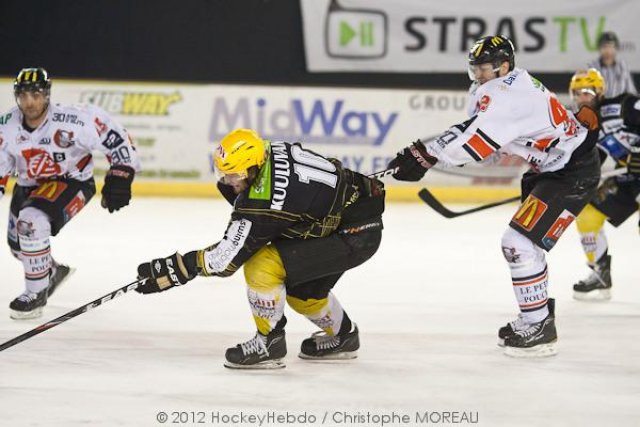 Photo hockey match Strasbourg  - Amiens  le 29/02/2012