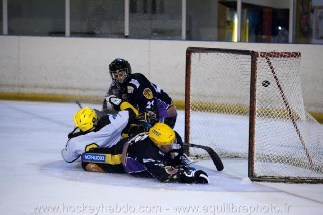 Photo hockey reportage PO D3 : play-off : Des Hiboux trop tendres